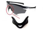 Galaxy Replacement Nose Pad Rubber Kits For Oakley M2 Frame Black Color